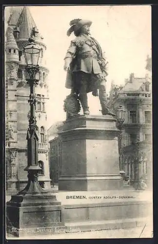 AK Bremen, Gustav Adolfs-Denkmal