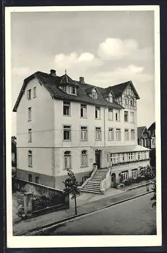 AK Bad Nenndorf, Kurheim des BSW Hannover, Haus Edelweis