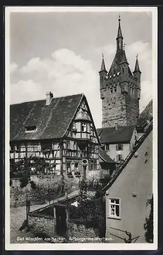 AK Bad Wimpfen, Altbürgermeisterhaus