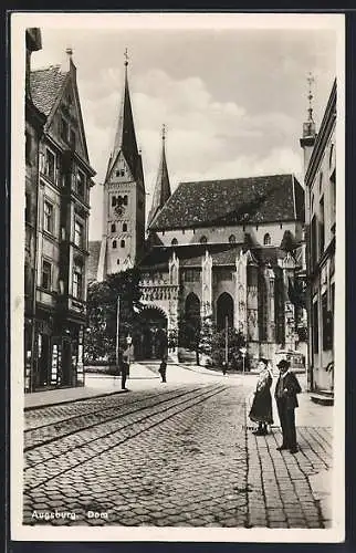 AK Augsburg, Partie am Dom