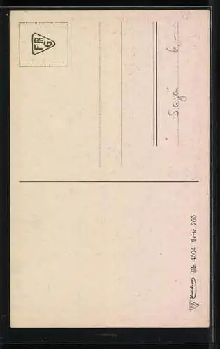 Künstler-AK sign. F. v. Piloty: Aus der Zeit der Minnesänger, Araber vor dem König