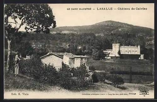 AK Lasalle /Gard, Chateau de Calviac