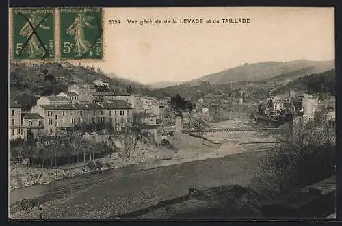 AK Taillarde, Vue generalde de la Levade et de Taillarde