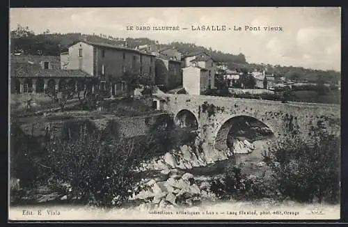 AK Lasalle /Gard, Le Pont vieux