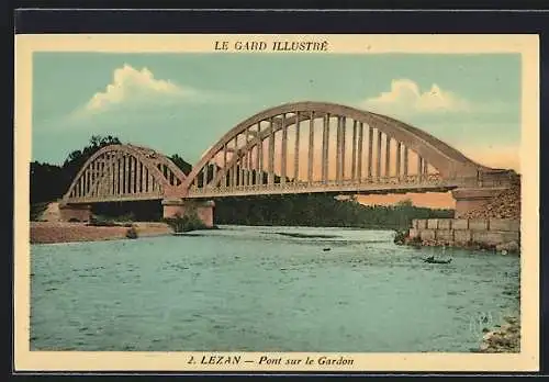 AK Lezan, pont sur le Gardon