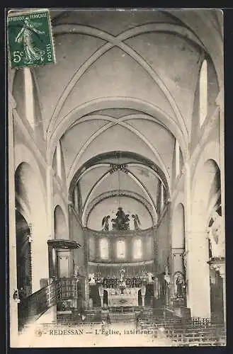 AK Redessan, L`Eglise, interieur