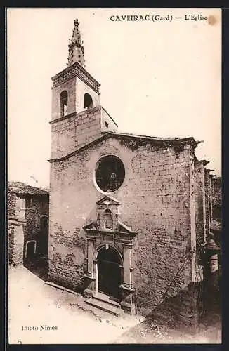 AK Caveirac /Gard, L`Eglise