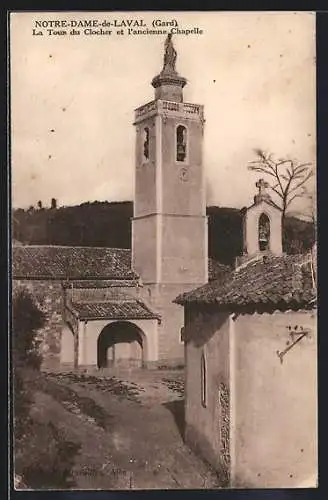 AK Notre-Dame de Laval, La Tour du Clocher et l`ancienne Chapelle