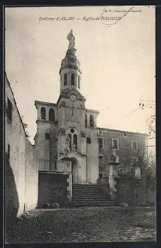 AK Boisson /Alais, Eglise de Boisson