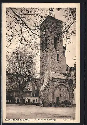 AK St-Jean-du-Gard, La Place de l`Horloge