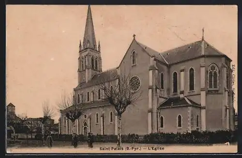 AK Saint-Palais /B.-Pyr., L`Eglise