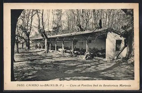 AK Cambo-les-Bains, Cure et Pavillon Sud du Sanatorium Marienia