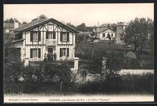 AK Chassin /Biarritz, La Villa Roxane