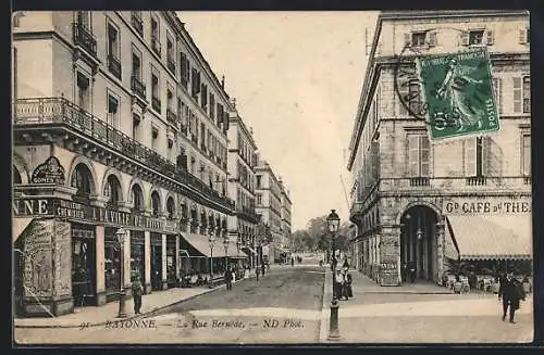 AK Bayonne, La Rue Bernède