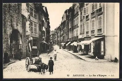 AK Bayonne, La Rue d`Espagne