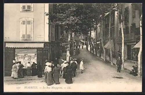 AK Biarritz, La Rue Mazagran