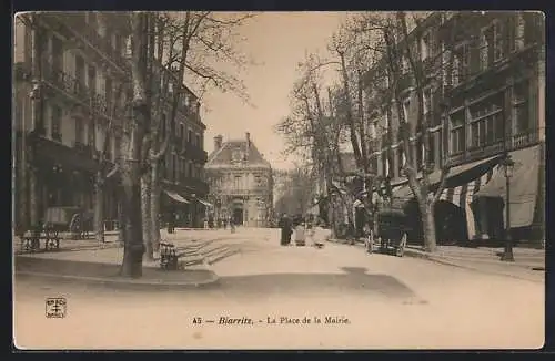 AK Biarritz, La Place de la Mairie