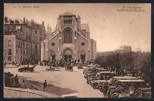 AK Biarritz, Eglise Sainte-Eugénie