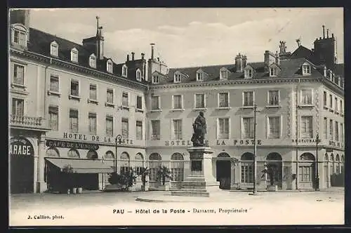 AK Pau, Hotel de la Poste Dabbadie