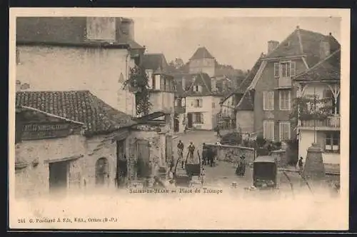 AK Salies-de-Béarn, Place de Trompe