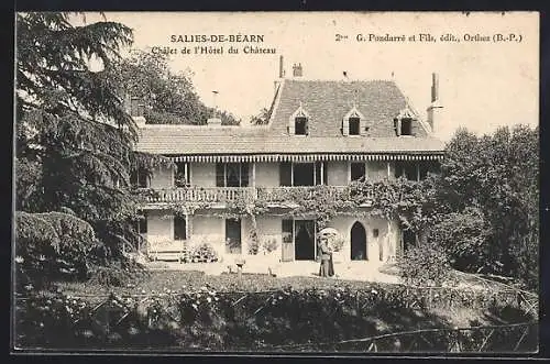 AK Salies-de-Béarn, Chalet de l`Hotel du Chateau