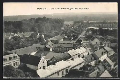 AK Boran, vue d`ensemble du quartier de la Gare