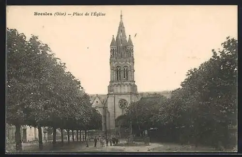 AK Bresles, Place de l`Église