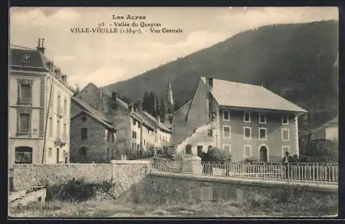 AK Ville-Vieille, Vallée du Queyras, Vue Centrale