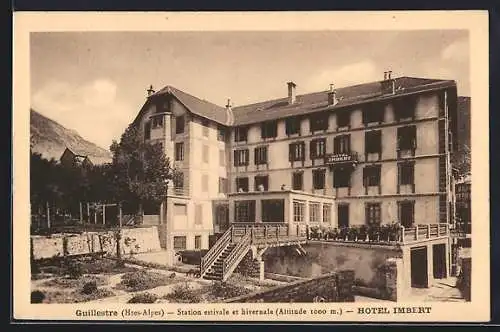 AK Guillestre, Hôtel Imbert, station estivale et hivernale, Altitude 1000 m