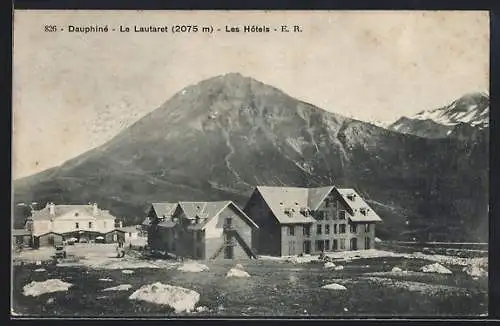 AK Le Lautaret, 2075 m, Les Hôtels