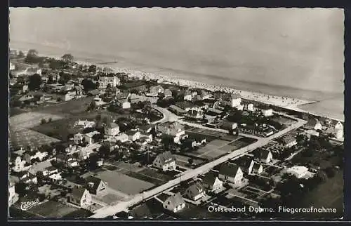 AK Dahme / Ostseebad, Fliegeraufnahme vom Ostseebad