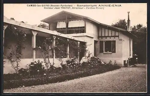 AK Cambo-les-Bains /Basse-Pyrénées, Sanatorium Annie-Enia, Docteur Jean Trotot