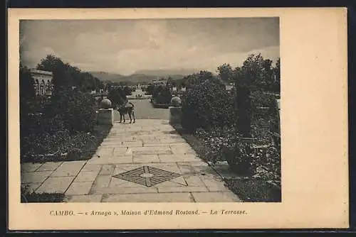 AK Cambo, Arnaga, Maison d`Edmond Rostand, La Terrasse