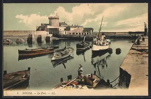 AK Socoa, le port