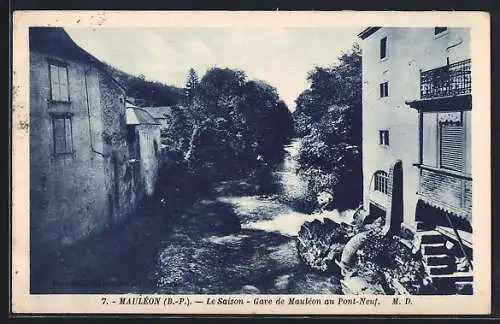 AK Mauléon /B.-P., Le Saison, Gave de Mauléon au Pont-Neuf