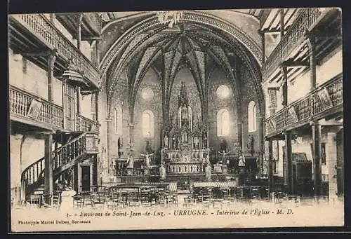 AK Urrugne, Intérieur de l`Église