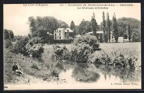 AK Urugne, Environs de Saint-Jean-de-Luz - Le Château d`Urtubie