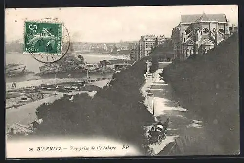 AK Biarritz, Vue prise de l`Atalaye