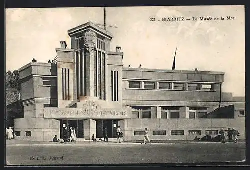 AK Biarritz, Le Musée de la Mer