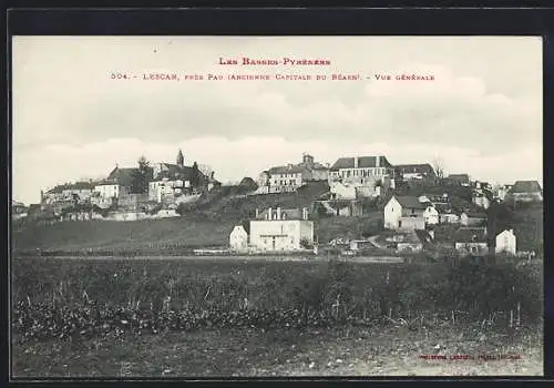 AK Lescar /Basses-Pyrénées, Vue générale