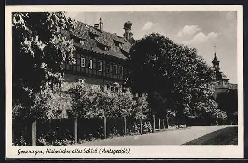 AK Gerstungen, Historisches altes Schloss (Amtsgericht)