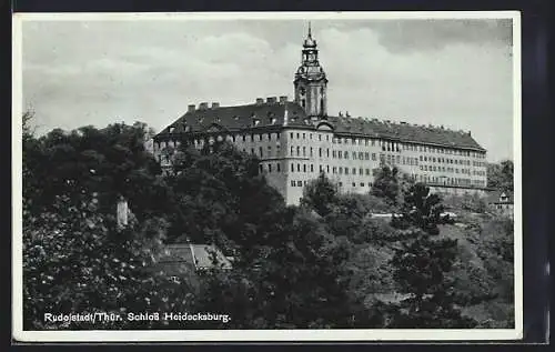 AK Rudolstadt /Thür., Schloss Heidecksburg