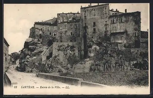 AK Sartène, Entrée de la Ville