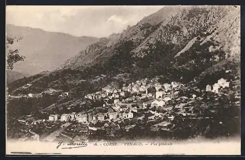 AK Venaco / Corse, Vue générale, Ortsansicht