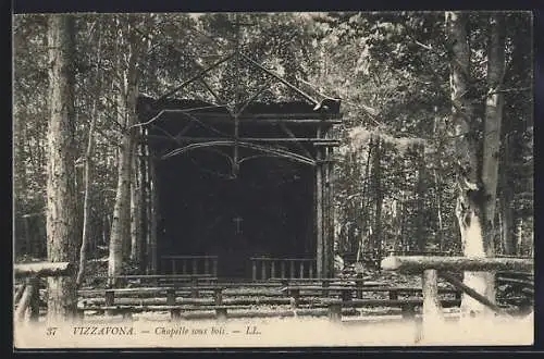 AK Vizzavona, Chapelle sous bois