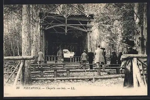 AK Vizzavona, Chapelle sous bois