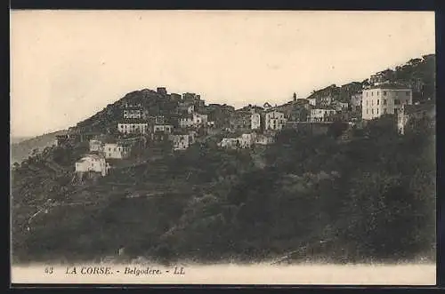 AK Belgodère /Corse, Panorama