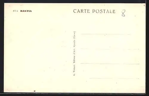 Künstler-AK Bastia, Panorama