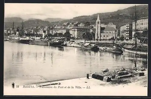 AK Bastia, Panorama du Port et de la Ville