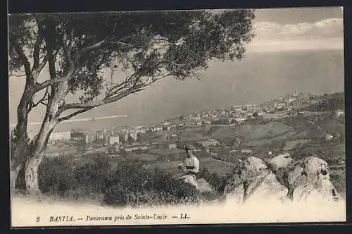 AK Bastia, Panorama pris de Sainte-Lucie